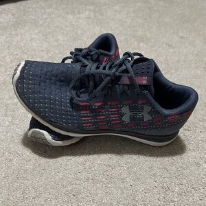 Under Armour Dark Blue and Pink Sneakers